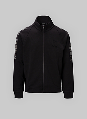 Men's Mock Neck Wool Jacket